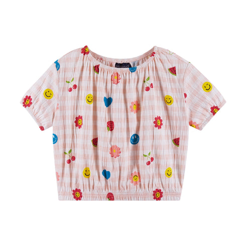 kids-2-6-jersey-printed-top-skirt-set-gingham-icon Andy & Evan at Sophia's Style-7